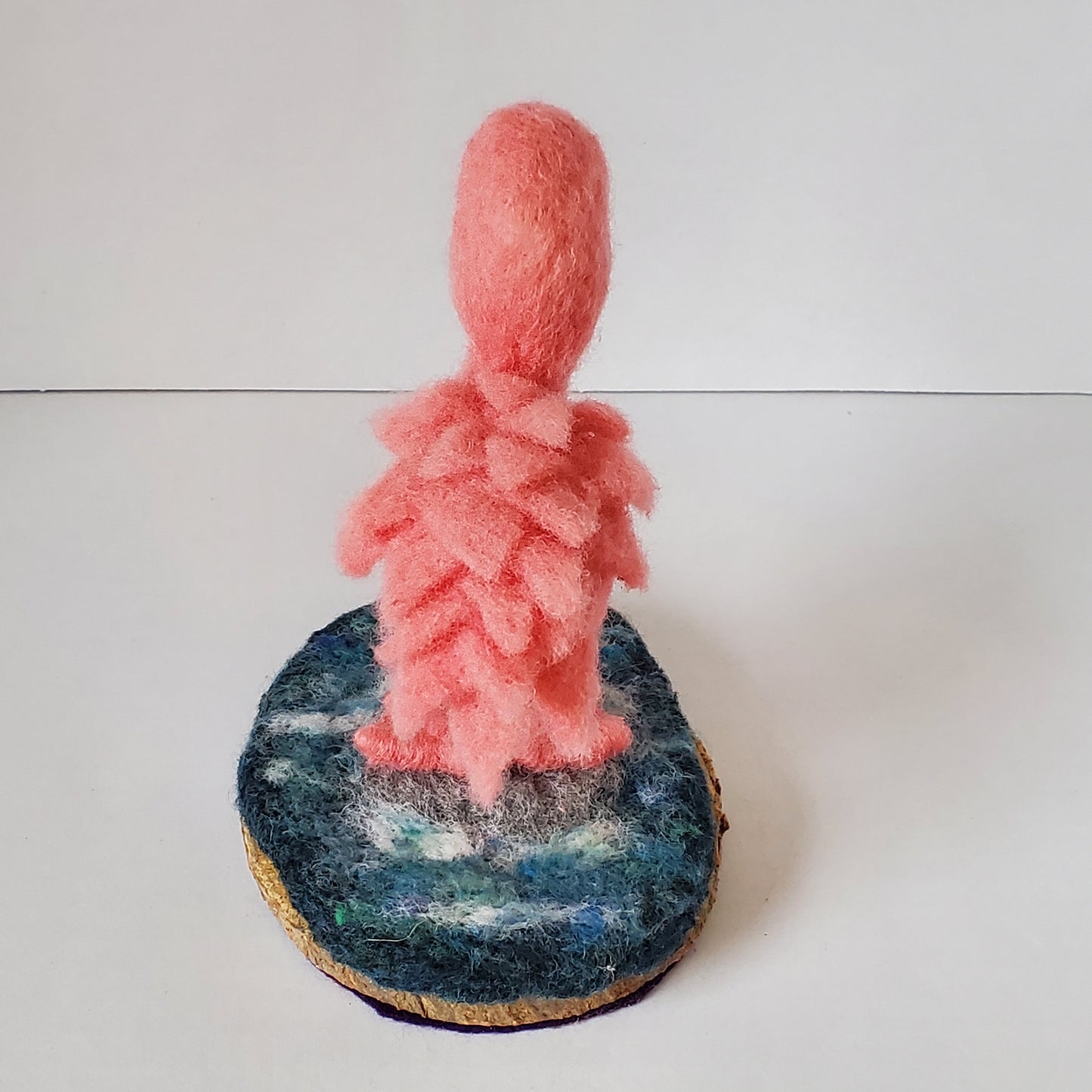Needle Felted Flamingo