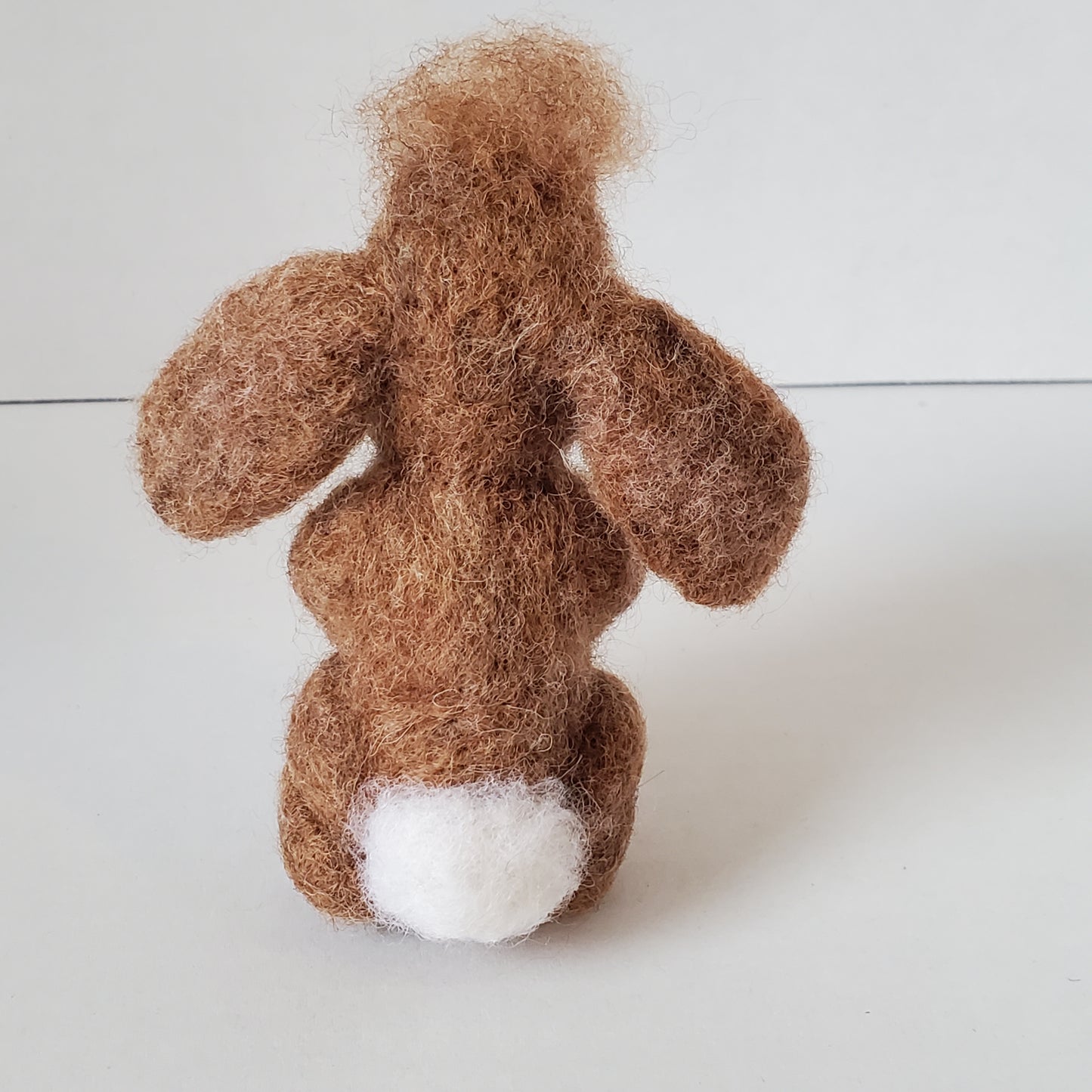 Needle Felted Bunny in Daisy Pot