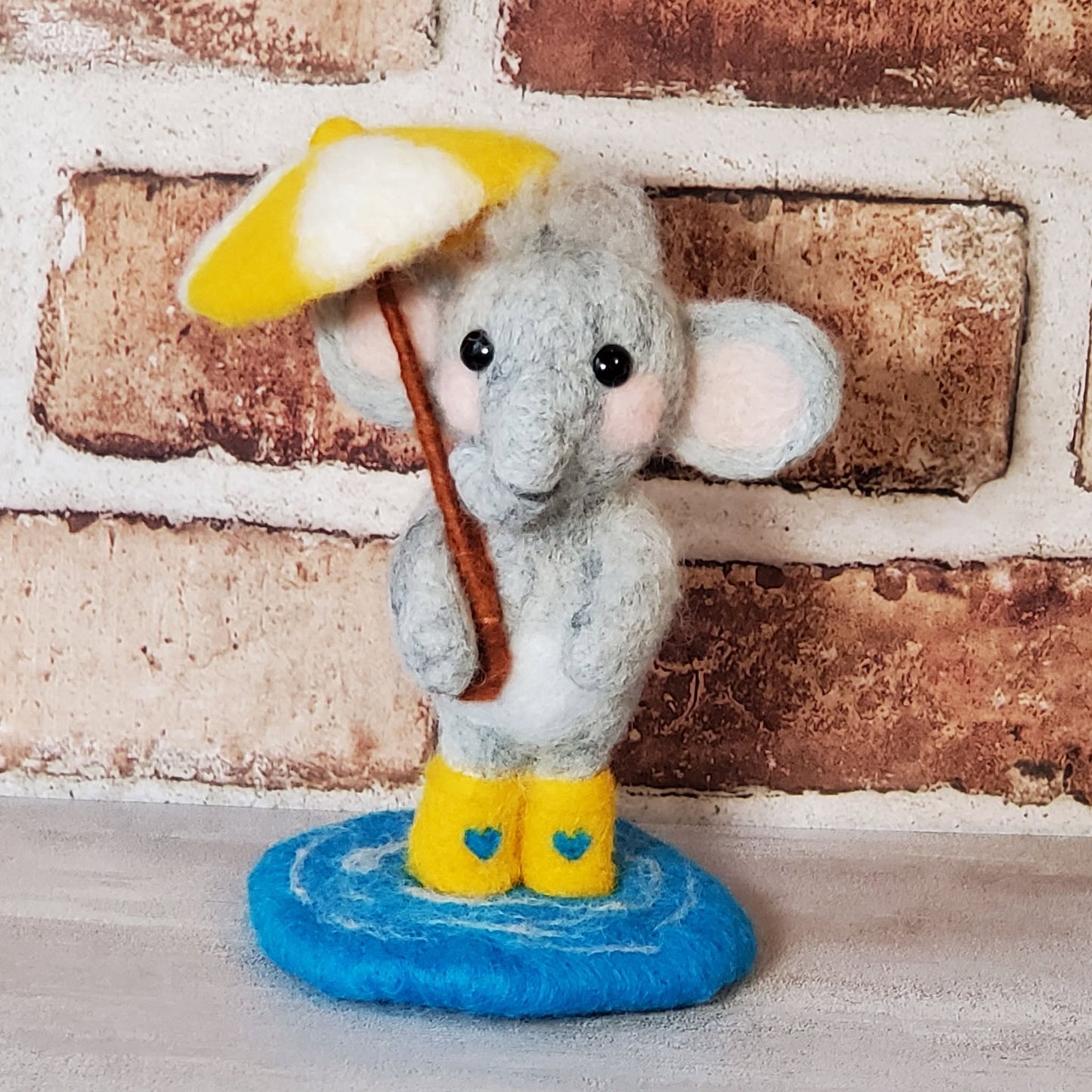 Ellie the Needle Felted Elephant