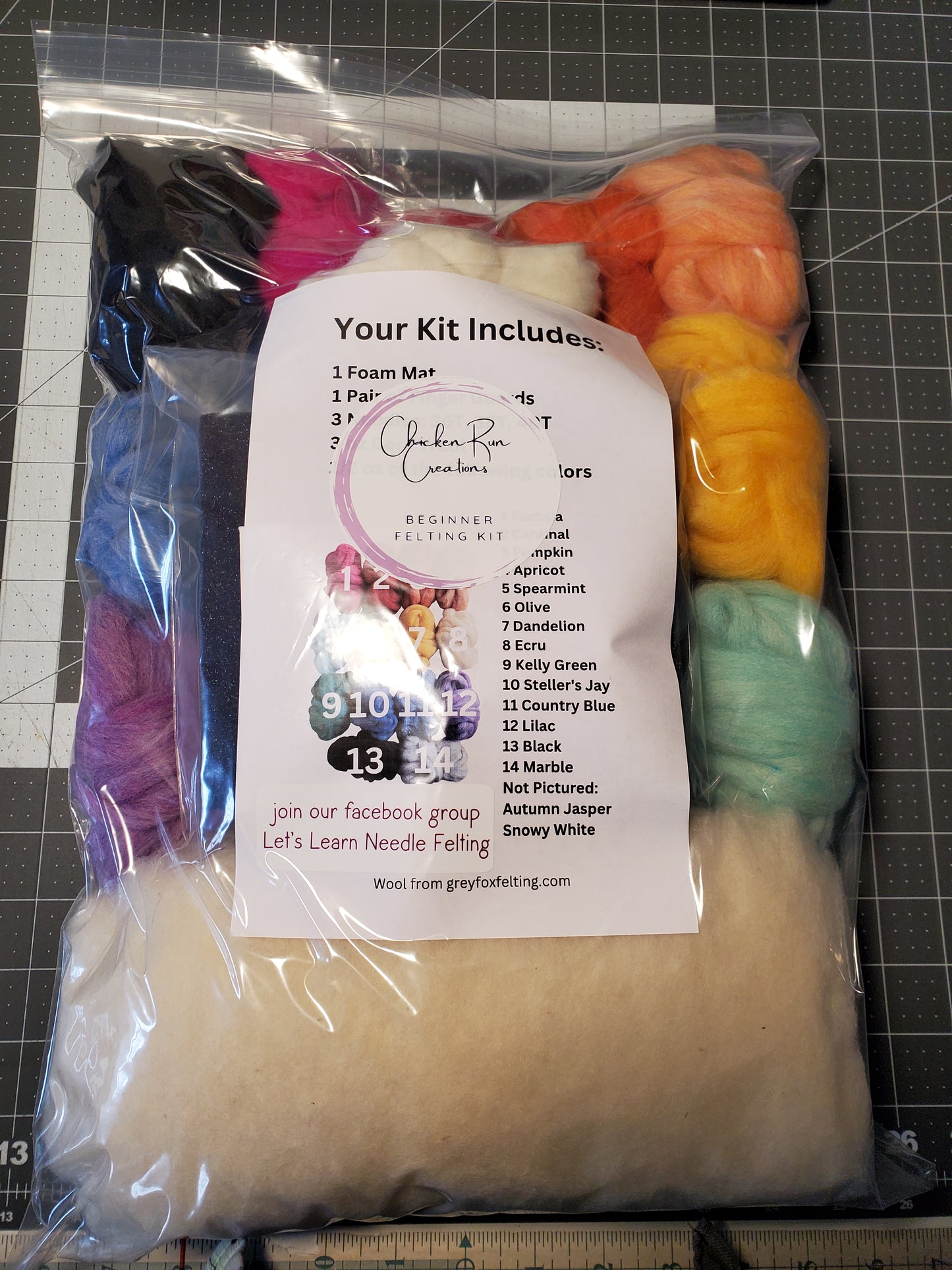 Needle Felting Beginner Kit