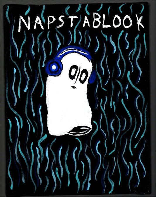 Napstabloock From Undertale Acrlic Painting