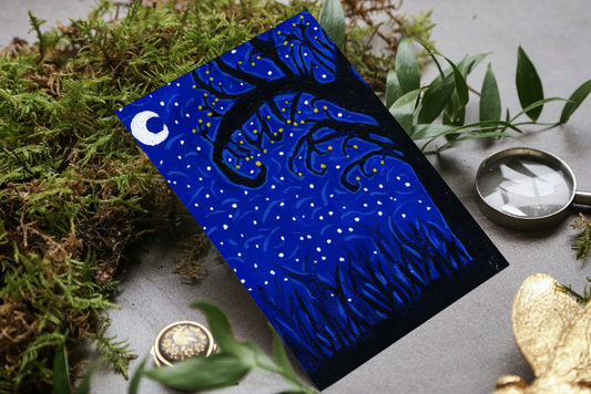 Night Sky Printable Card
