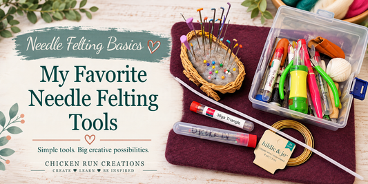 My Favorite Needle Felting Tools (That You Don’t Actually Need!)