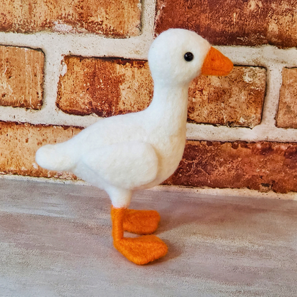Needle Felted Desk Goose Tutorial