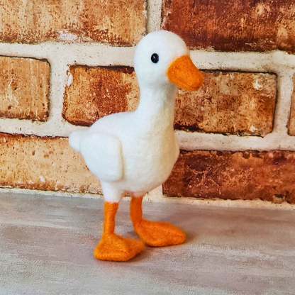 Needle Felted Desk Goose Tutorial