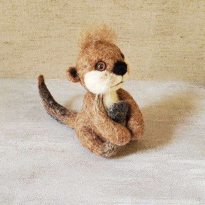 Needle Felted Otter Tutorial