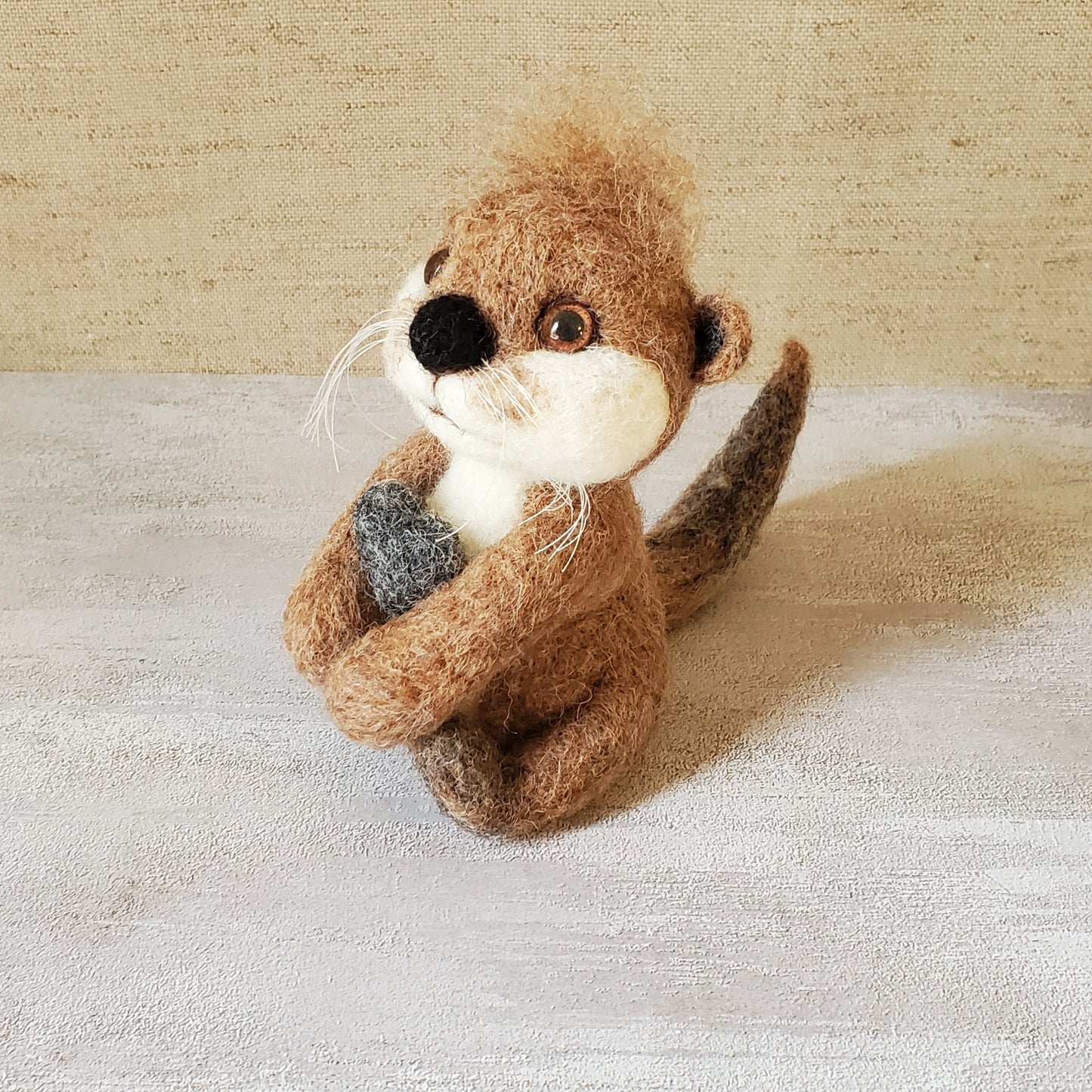 Needle Felted Otter Tutorial