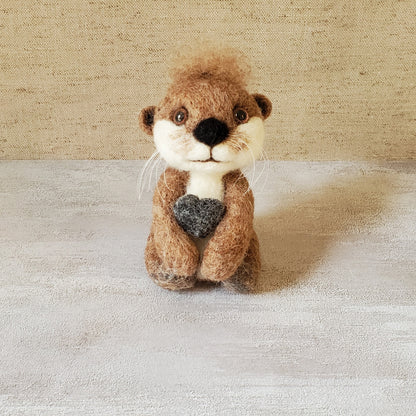 Needle Felted Otter Tutorial