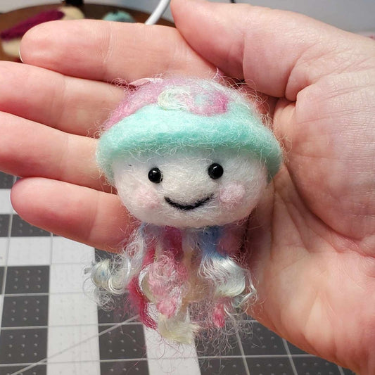Needle Felted Jelly Fish