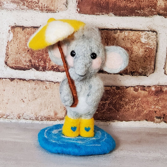 Ellie the Needle Felted Elephant