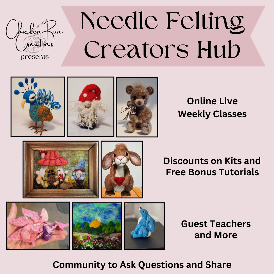 Needle Felting Creators Hub Membership