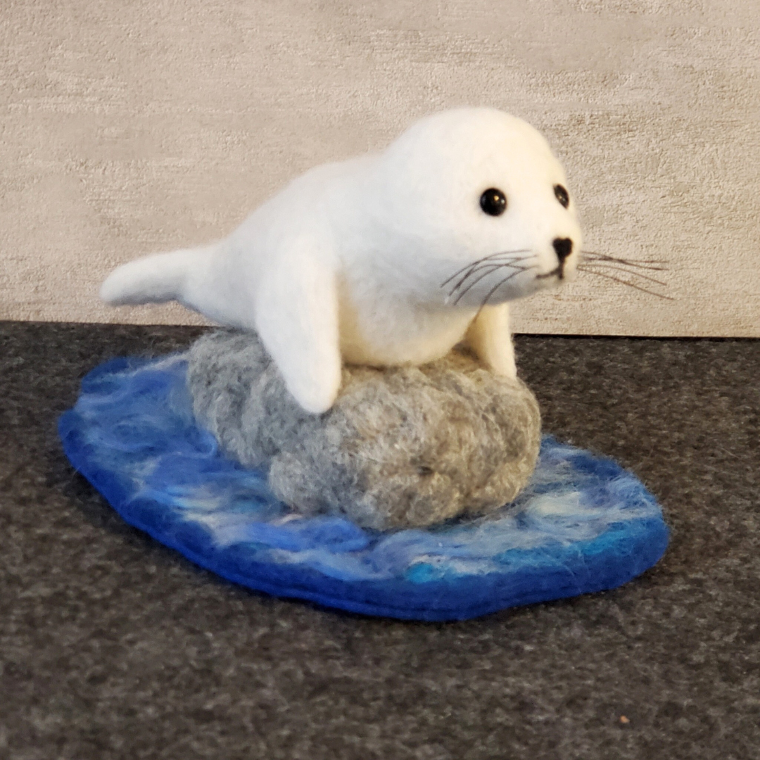 Needle Felted Seal Tutorial