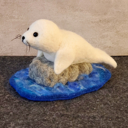 Seth the Needle Felted Seal