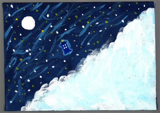 Doctor who Acrylic Painting